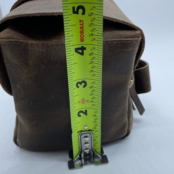 NWOT Creative Leather Arts Toiletry Bag - Picture 9 of 10